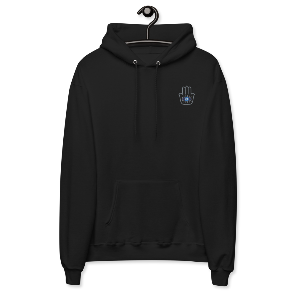 Hamsa Hoodie -  minimalist Hamsa